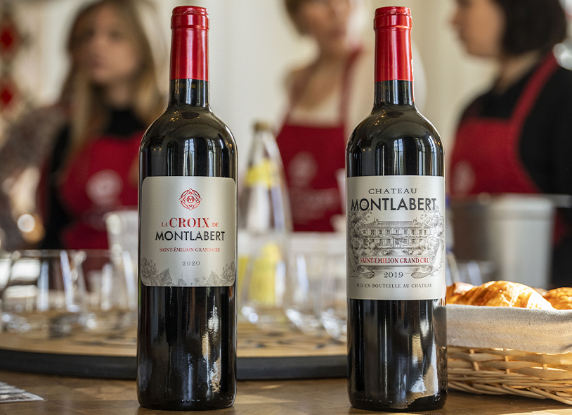 Repas au Château Montlabert
